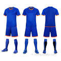 Soccer Jersey Shirt Set Uniforms de football rétro personnalisé